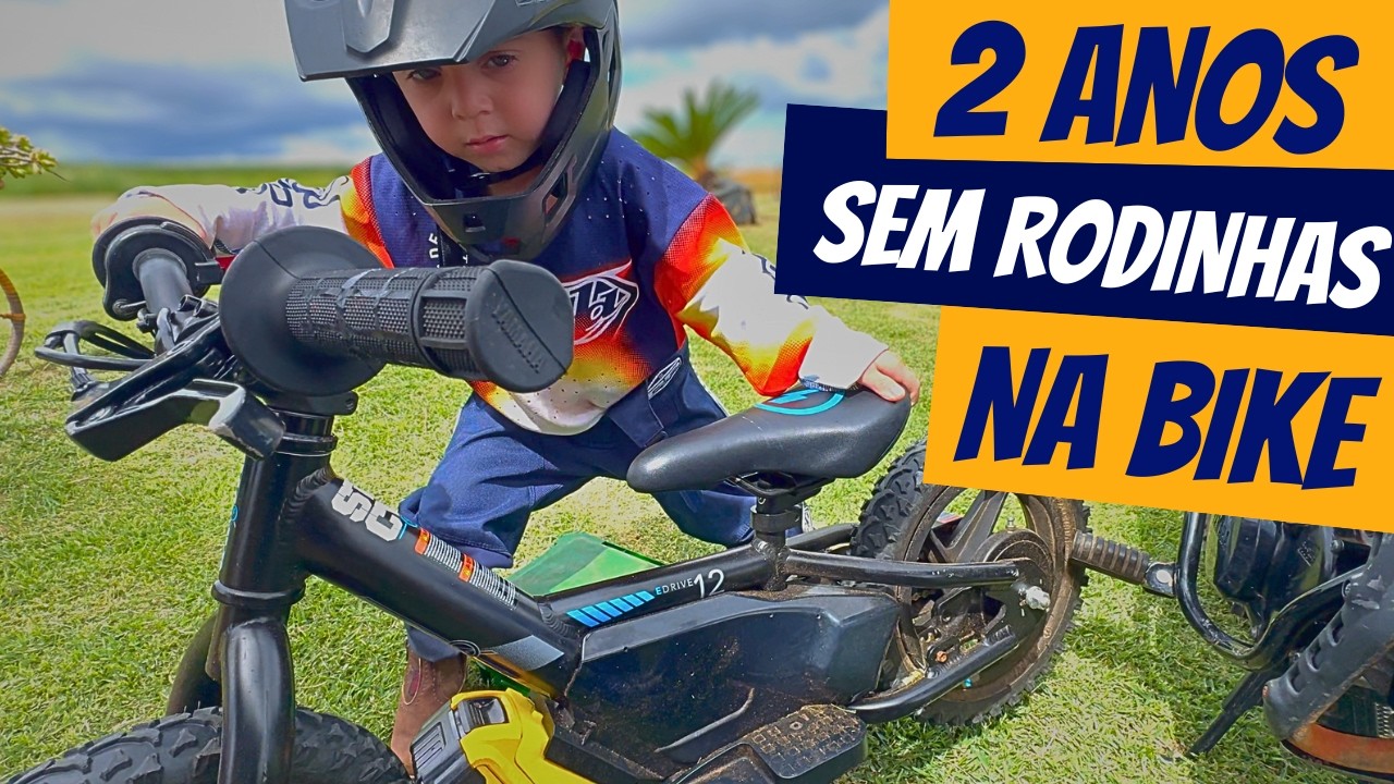 COMO ELE CONSEGUIU ANDAR NA BIKE ASSIM?