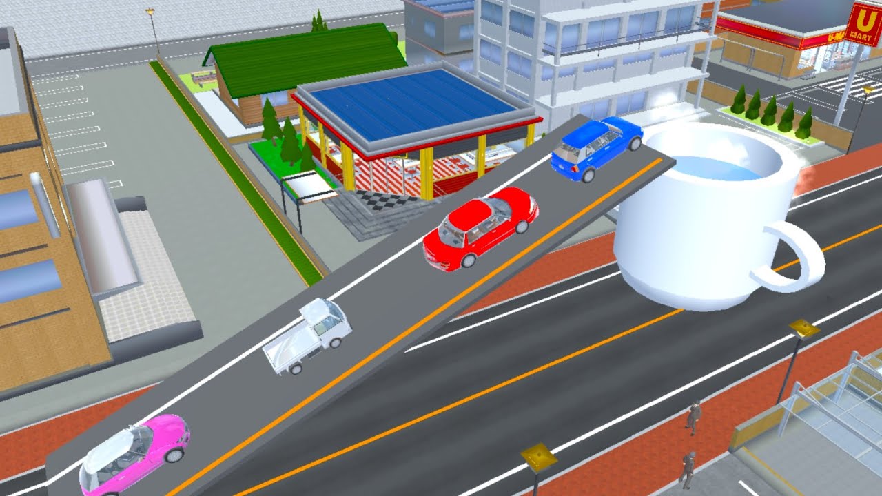 Tanjakan Gelas Air Panas 🤣 sakura school simulator