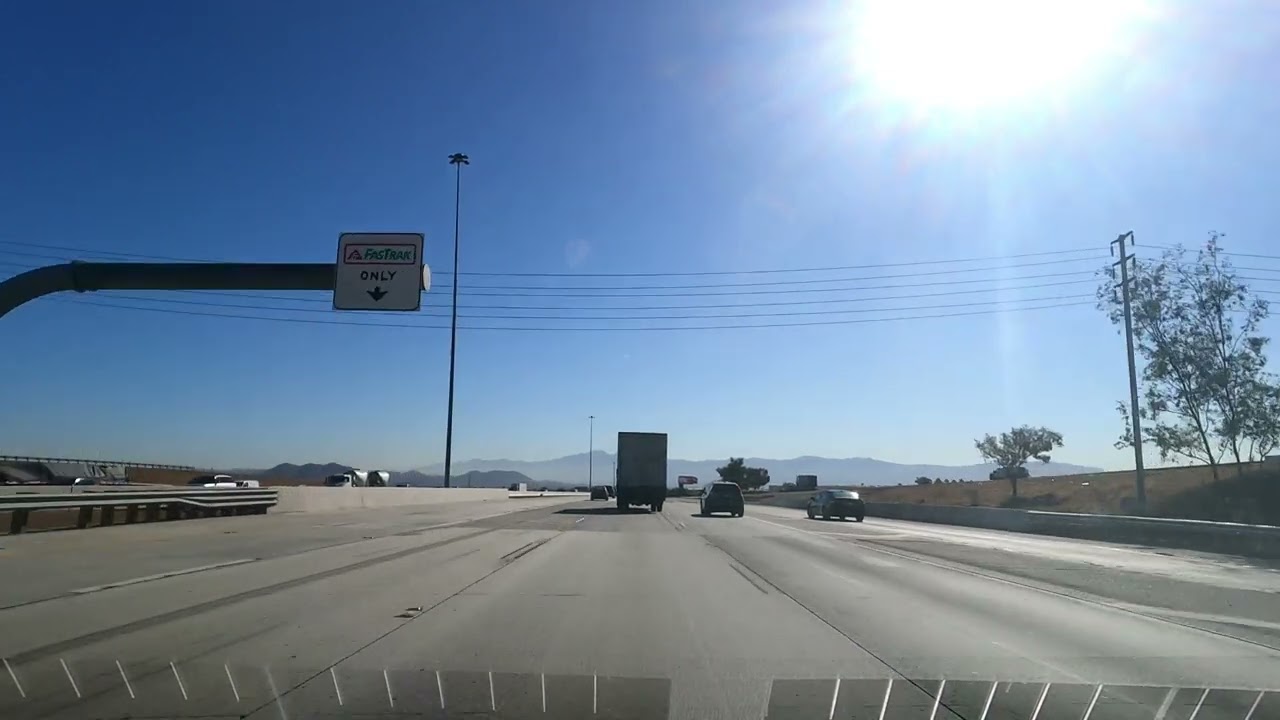 November 21, 2024 Drive: Riverside California to 91 Freeway