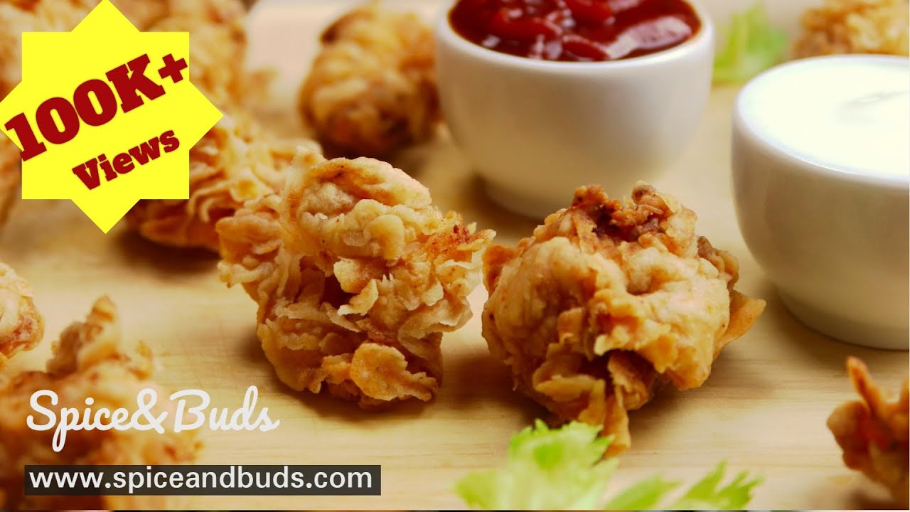 Popcorn Chicken Recipe KFC style in Tamil | SpiceandBuds