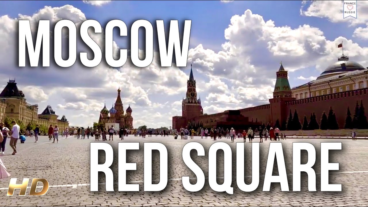 Moscow, Red Square - 4K WALK  - Promenade sur la Place Rouge - July 2022