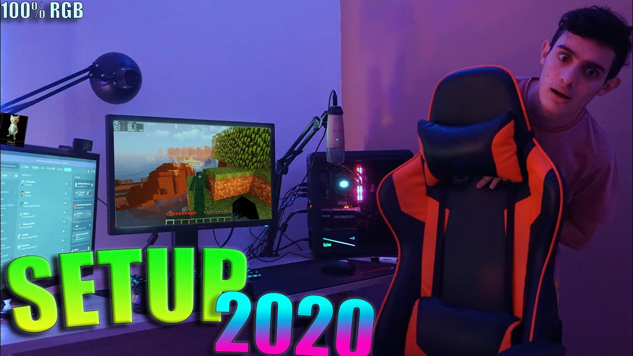 Mi NUEVO SETUP GAMER 2020 (full RGB)