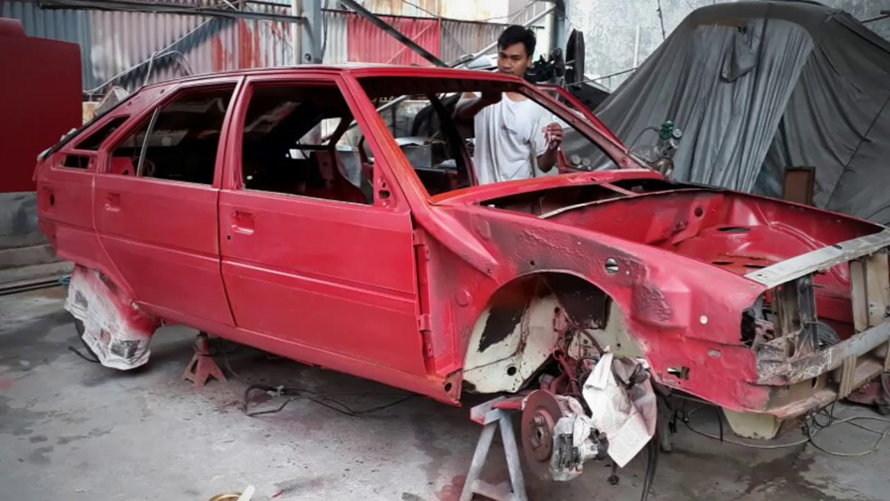The Restoration Project of Citroen BX 16 TRS
