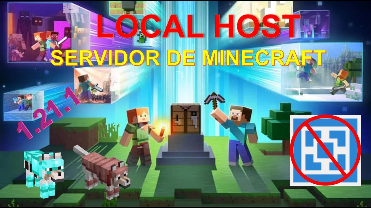 Como crear tu servidor de minecraft No Aternos - Host Local 1.21.1