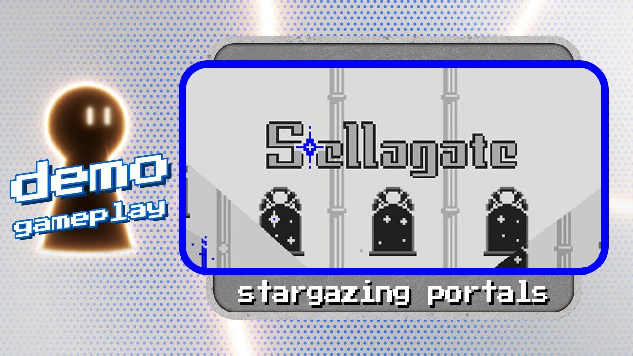 Stellagate demo gameplay | Stargazing portals! 🌠