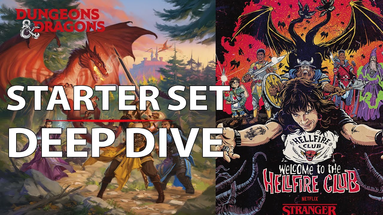Starter Set Deep Dive and Stranger Things Interview | D&D