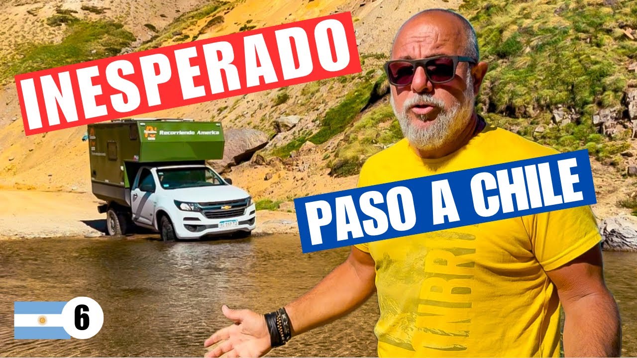 😱ESTE PASO FRONTERIZO CON CHILE NOS SORPRENDIÓ! 🇨🇱 CON ÉSTO nos ENCONTRAMOS en el PASO VERGARA!!😳