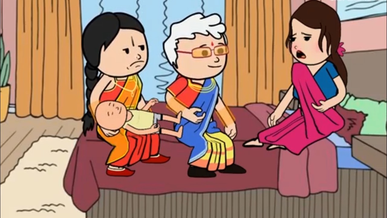 ममता की क़ुर्बानी ननद की साज़िश | 😡😭(ghar ghar ki kahani cartoon me) moral story