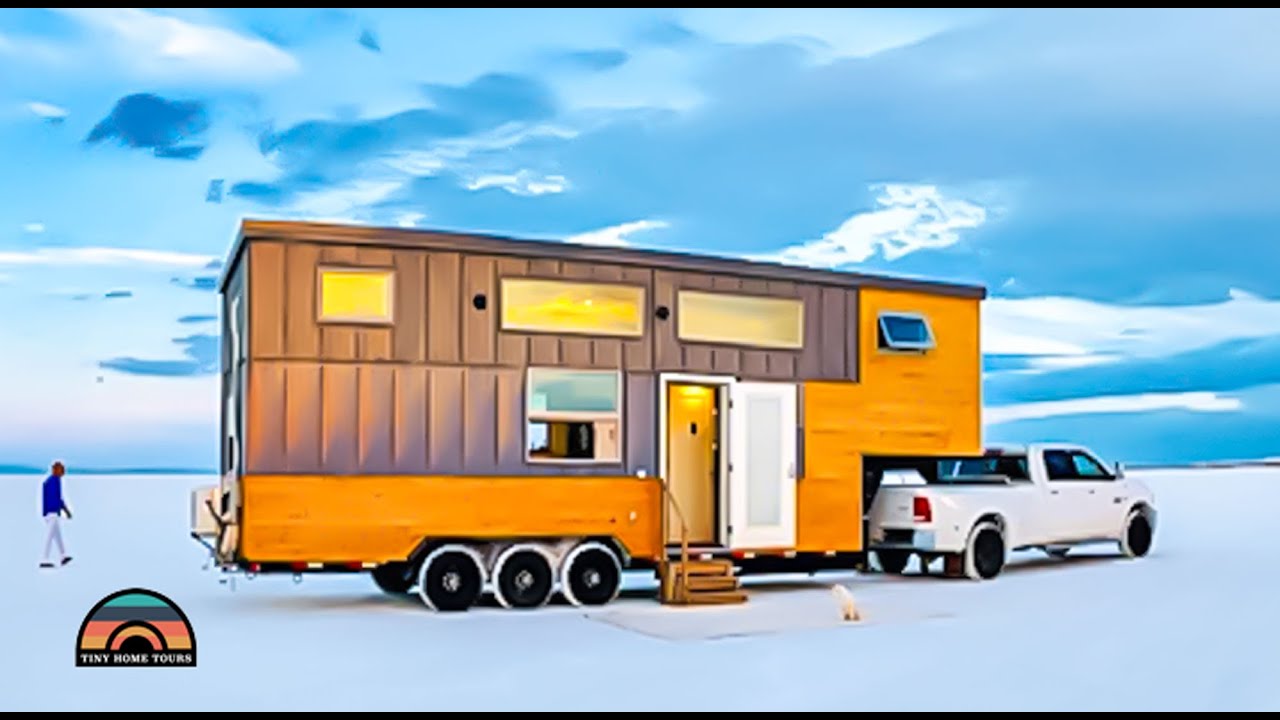 Tiny House Tour - DIY Design & Affordable