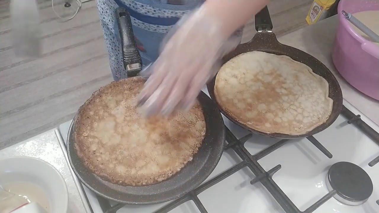 Блинчики от Маринки-Мандаринки🥞🥞🥞👌 Феерия вкуса!🎆🎆🎆 Замешиваю и пеку👩‍🍳