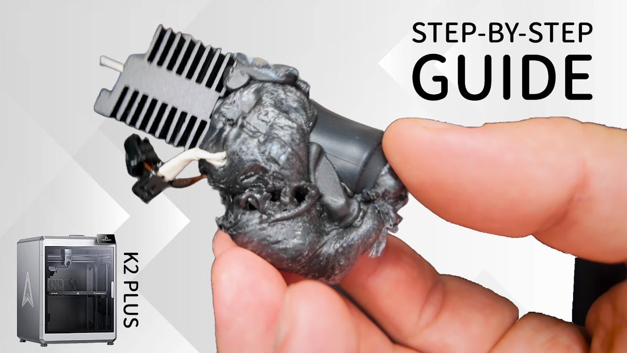 How To Replace Heating Block on Creality K2 Plus