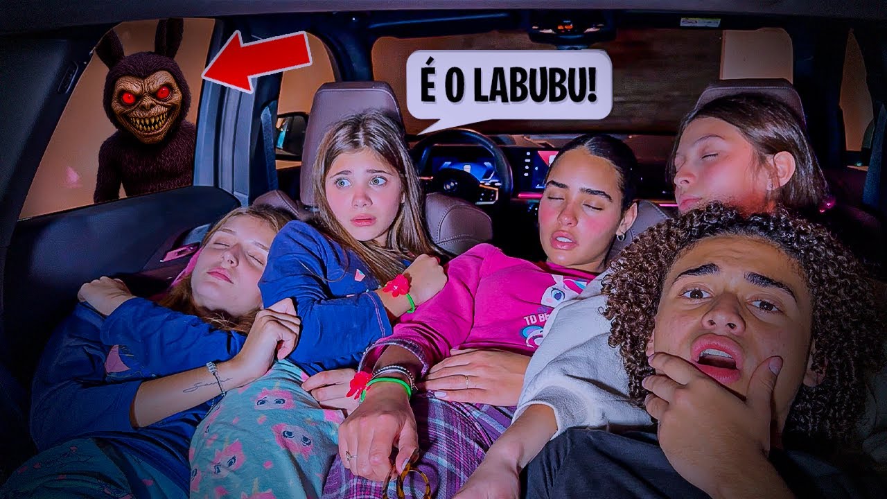 PASSAMOS A NOITE NO CARRO E O LABUBU DA DEEP WEB APARECEU 😱😱😱