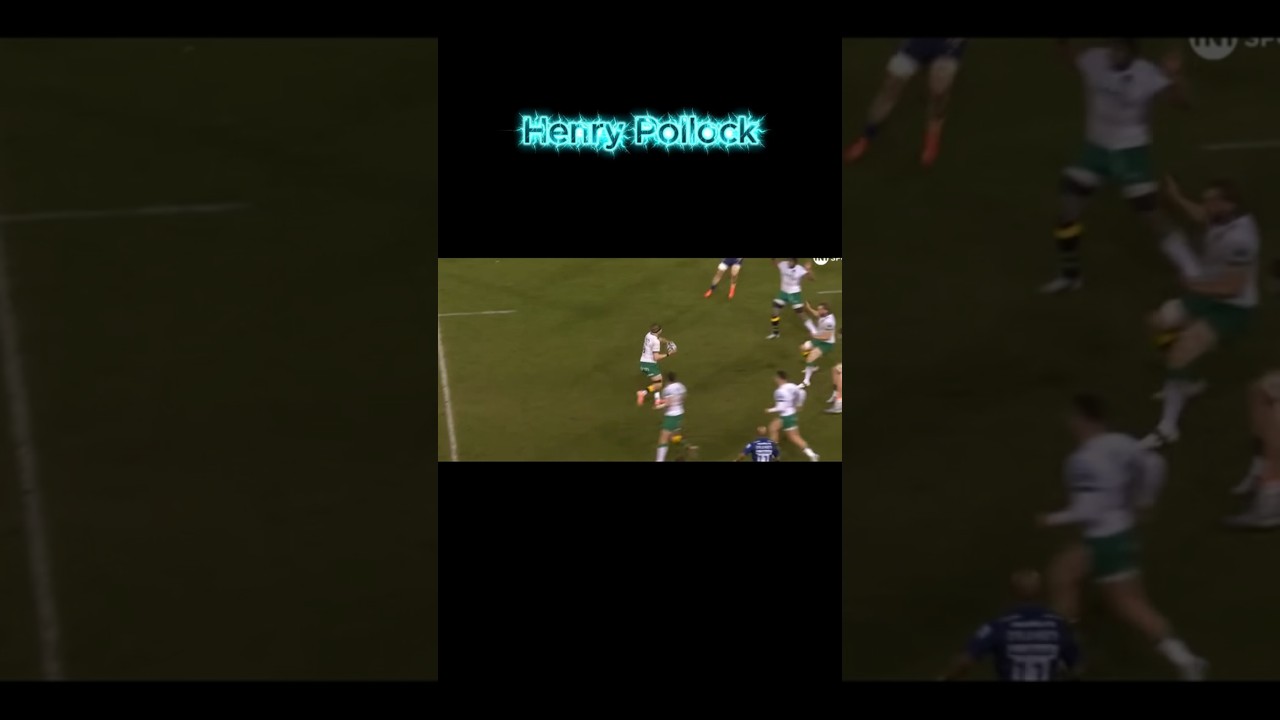 The future of English rugby!! Henry Pollock🤫 
