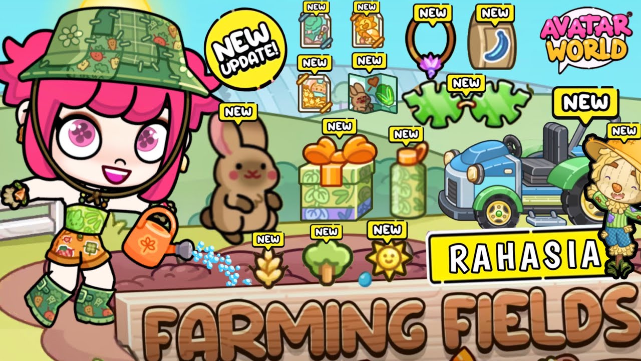 RAHASIA FARMING FIELDS DI AVATAR WORLD PAZU