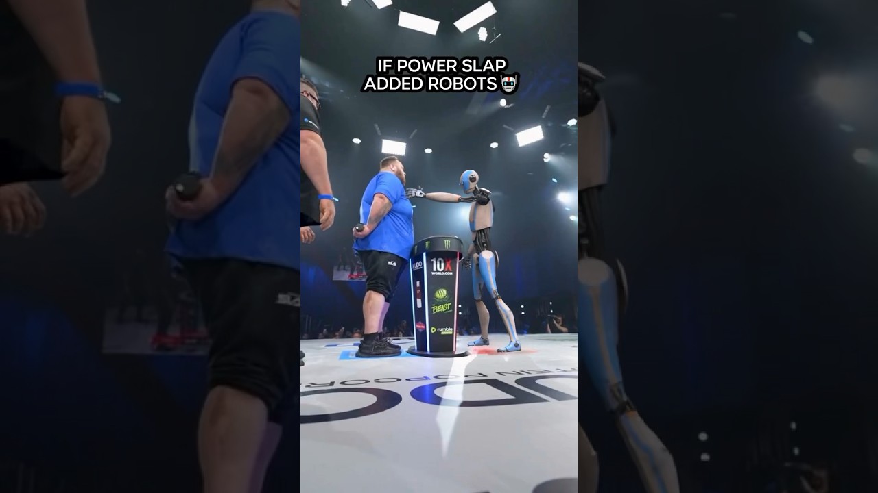 The Ai Robot take over (Power Slap League) edition #shorts
