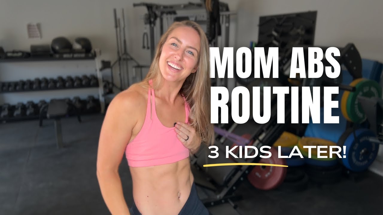🤰 Abs After 3 Babies: My EXACT 10-Minute Home Core Routine (Diastasis Recti Safe)