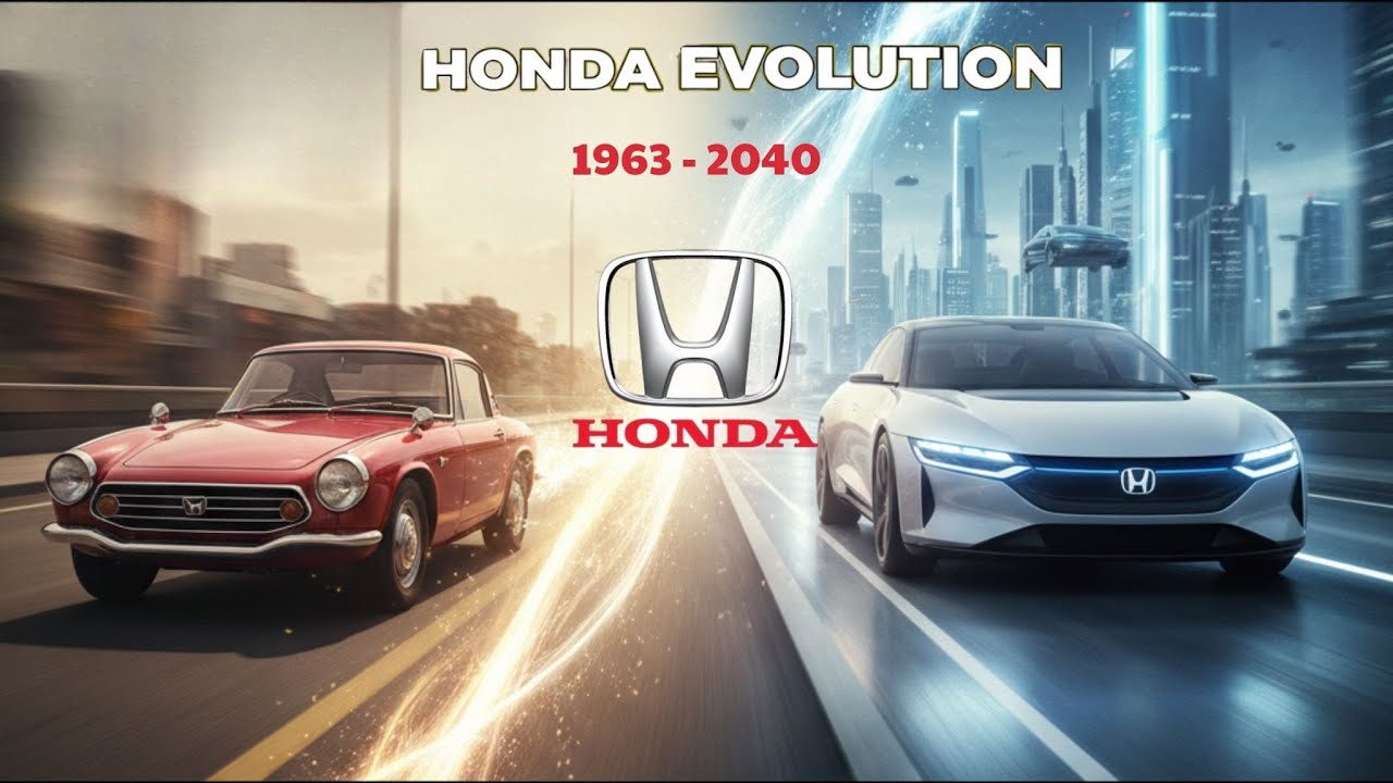 Honda Car History Timeline 1963–2040  40 Iconic Honda Models Evolution