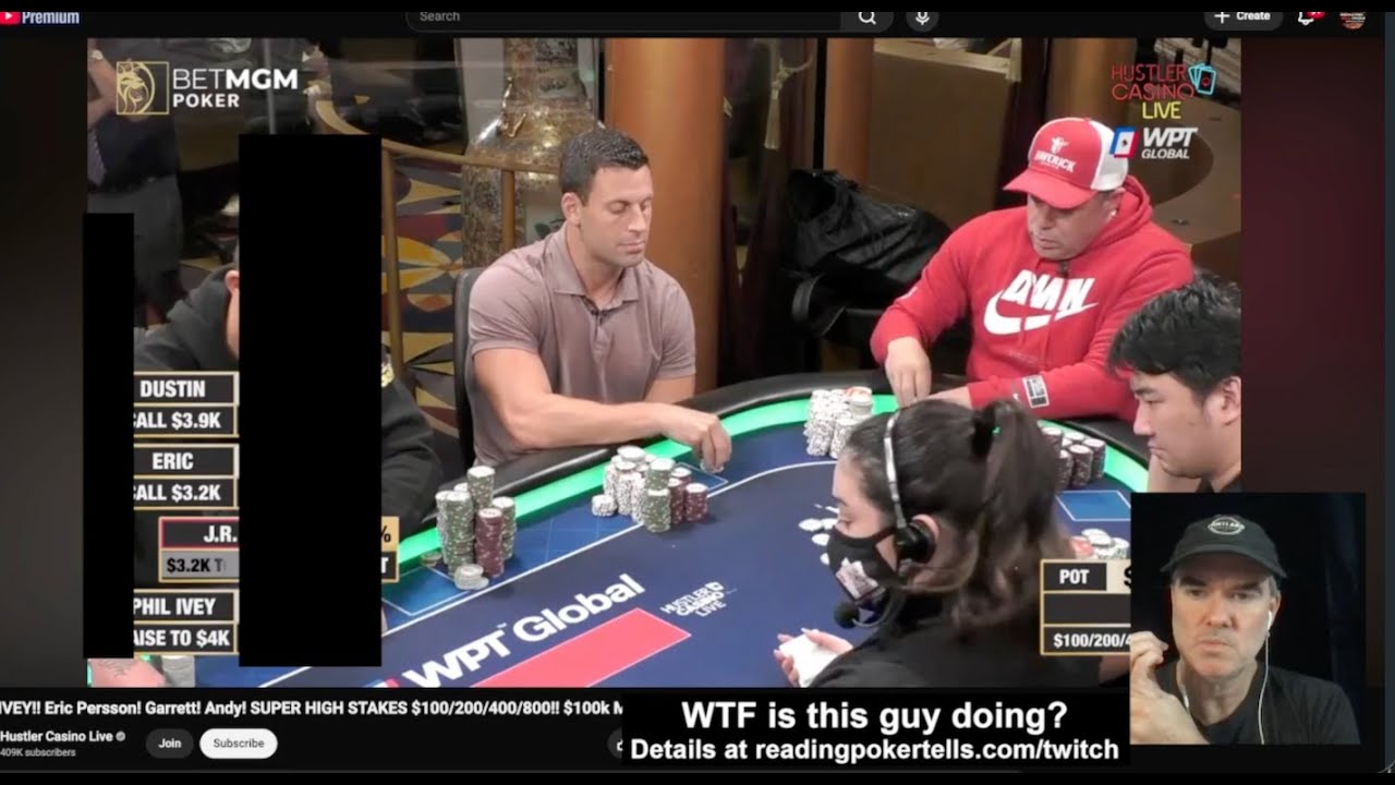 Live tells analysis | Day before the Robbi Lew J4 hand | Session 2