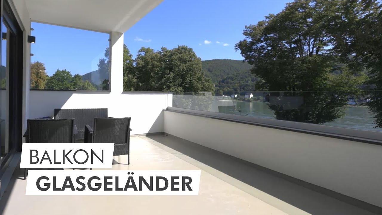 Glasgeländer am Balkon | Glas-Zitto GmbH