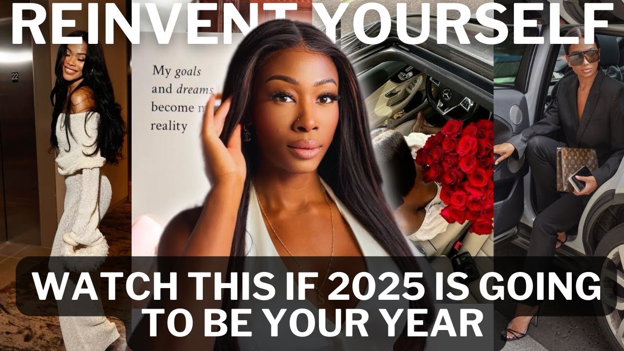 6 *life changing* tips to LEAVE YOUR  OLD SELF in 2024 & glow up, reinvent yourself in 2025