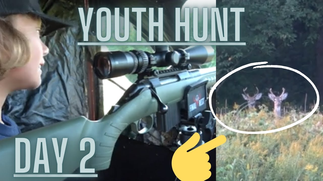 Michigan Deer Hunting 2023- Youth Hunt Day 2 with .350 Legend (public land deer parade)