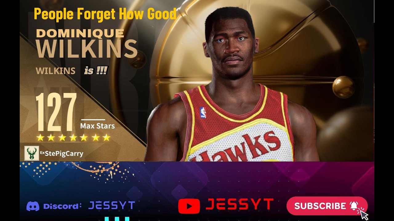 The Human Highlight Film is BACK! 🎞️Dominique Wilkins NBA Infinite Gameplay*