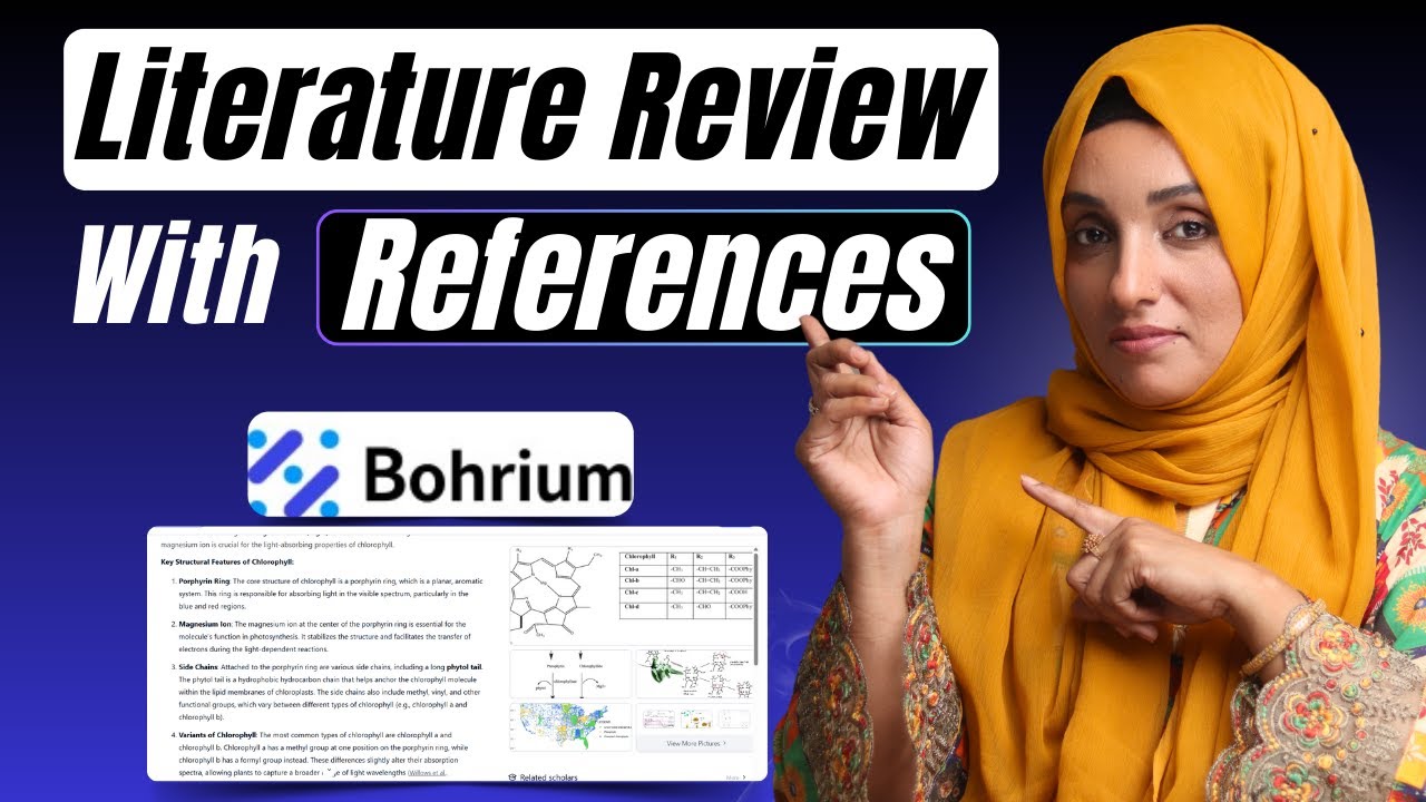 This AI Tool Wrote My Professional Literature Review With References In FREE | Bohrium.com