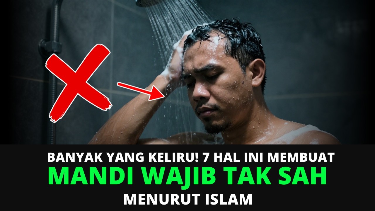 Perhatian Muslim! 7 Hal yang Membuat Mandi Wajib Tak Sah, No.6 Mengejutkan!