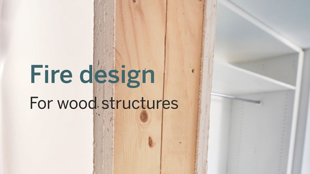 Fire design for wood structures
