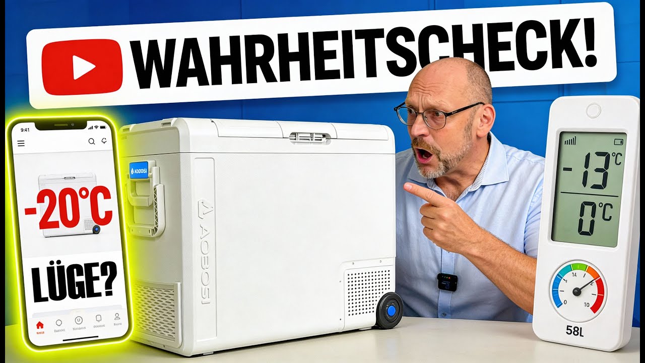 Kann die Aobosi Kühlbox WIRKLICH -20°C? Der Realitäts-Check!