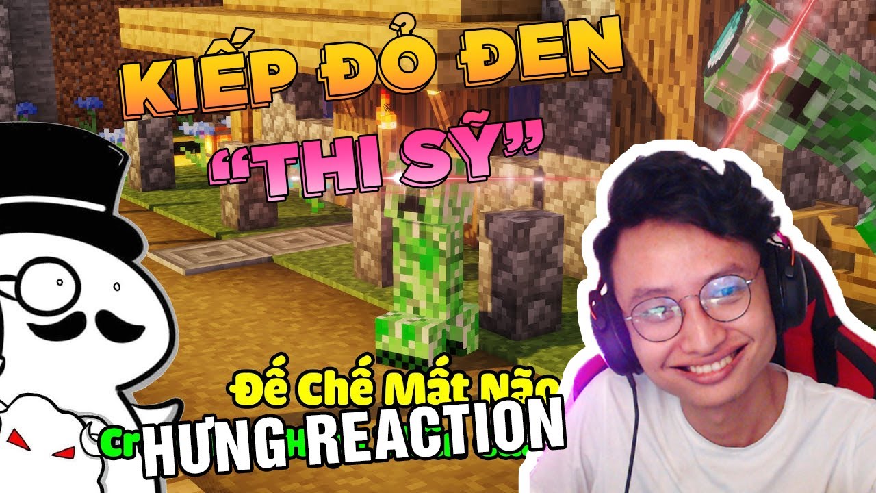 HƯNG REACTION || Monsieur Tuna - Minecraft Và Đế Chế Mất Não Của Tôi | Tập 1
