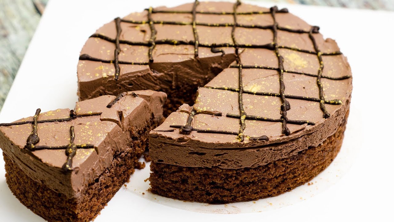 CHOCOLATE COCONUT MOUSSE CAKE l EGGLESS & WITHOUT OVEN