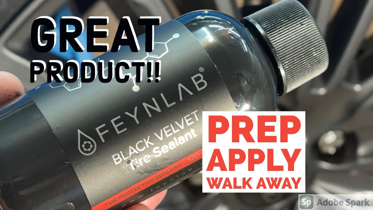 Black Velvet Tire Sealant ( FEYNLAB)/auto detailing