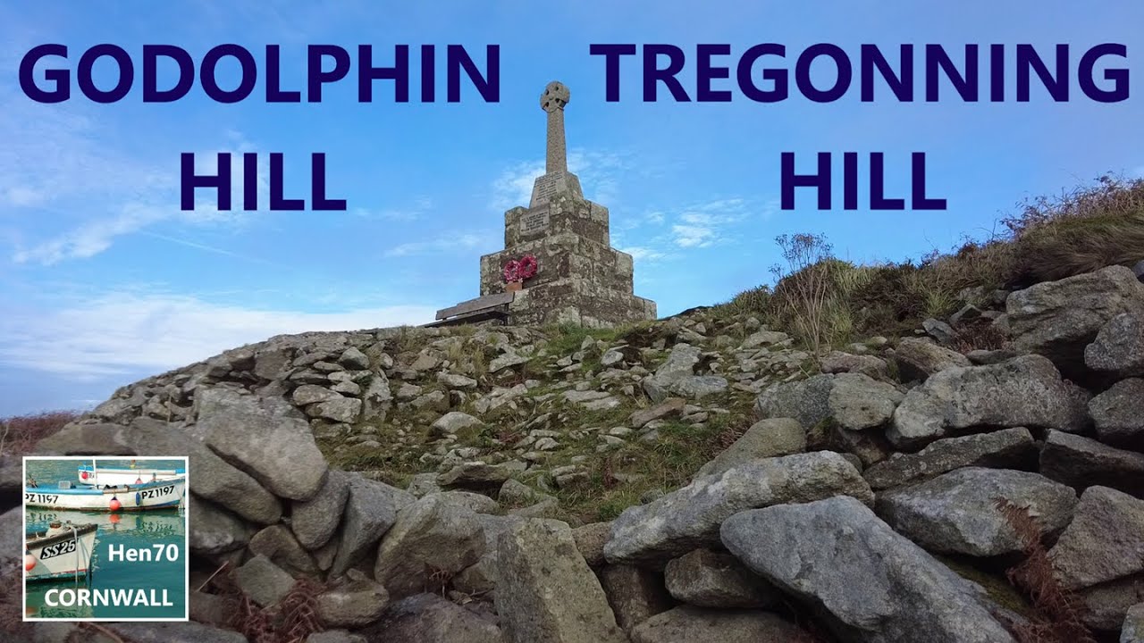 Walking up Godolphin & Tregonning Hills