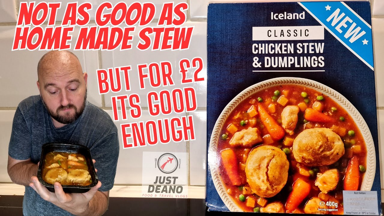 Not as good as HOME MADE STEW & DUMPLINGS but for £2.00 it's GOOD ENOUGH !!! - Iceland - Food Review