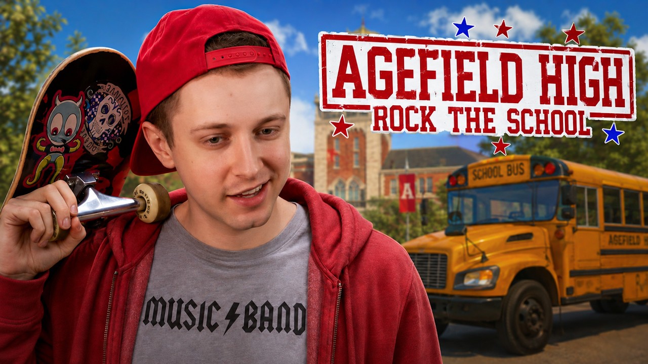 СИМУЛЯТОР ПЛОХОГО ШКОЛЬНИКА! Стинт играет в Agefield High: Rock the School