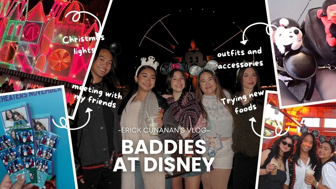Baddies at Disney! | 2025 Christmas Vlog at Disneyland