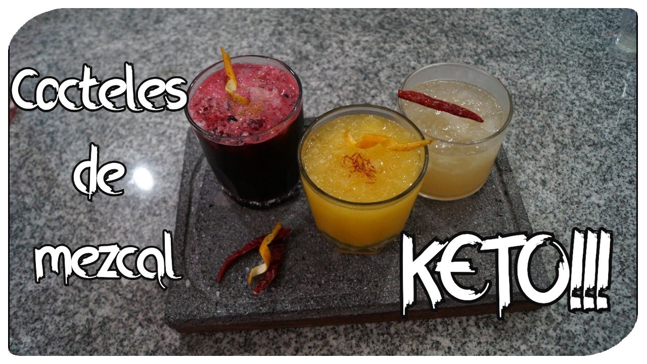 Cócteles de mezcal KETO!🍹| Alcohol KETO | Sin azúcar