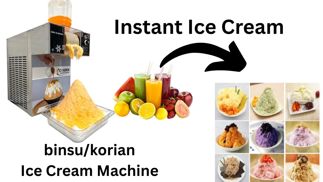 2026 का Latest Trending Business 🥳🔥 Snowflake/ Bingsu Ice Snow Machine  |