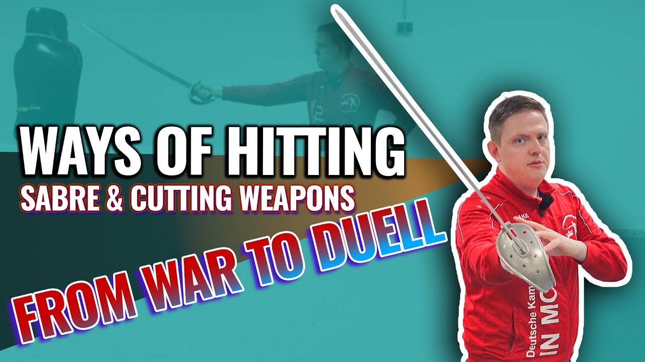 How to hit with the sabre & cutting weapons #fencing #martialarts #historicalfencing #sabrefencing