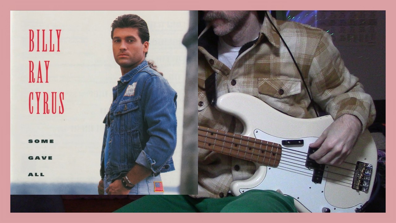 Billy Ray Cyrus - Achy Breaky Heart (bass cover)