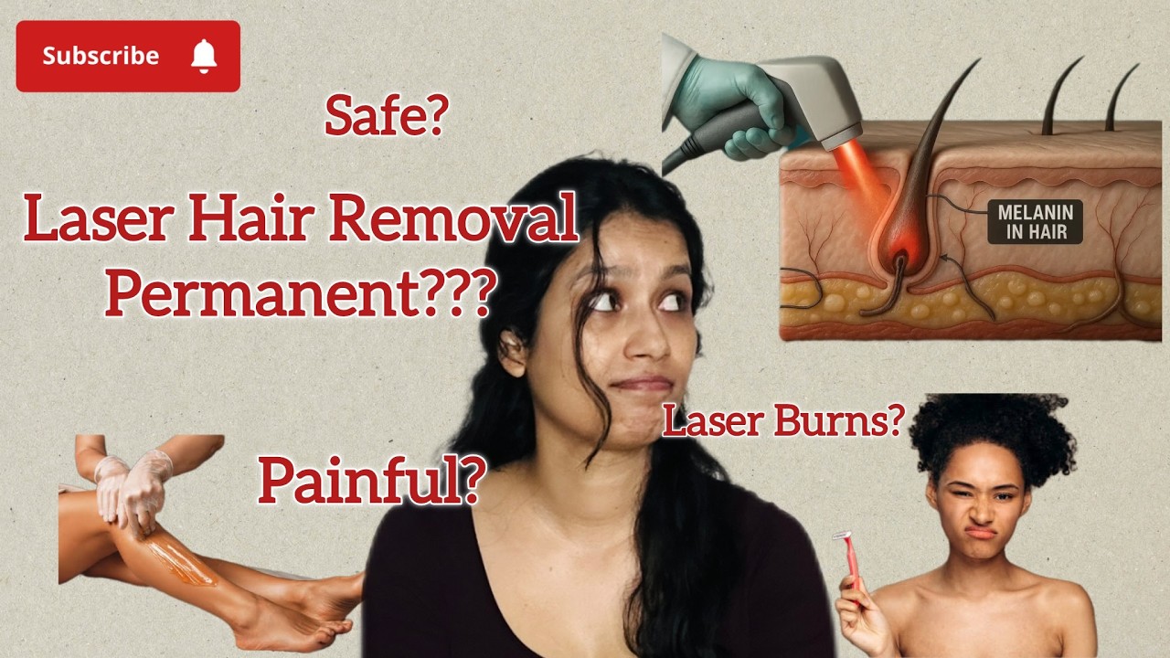 Laser Hair Removal/Reduction |Truth, Myths and Reality | Complete Guide in Hindi
