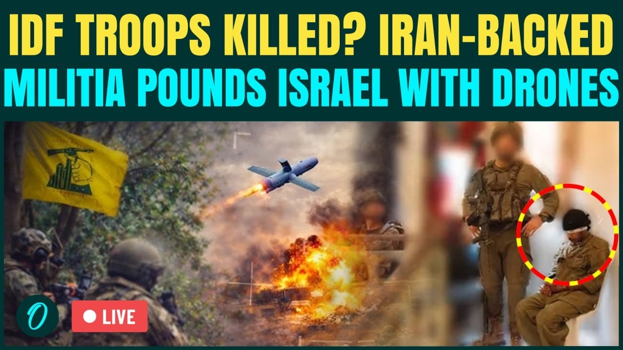 Wspierana przez Iran milicja atakuje koszary Sił Obronnych Izraela NA ŻYWO: Potężny atak dron&oacute;w zabija izraelskiego żołnierza