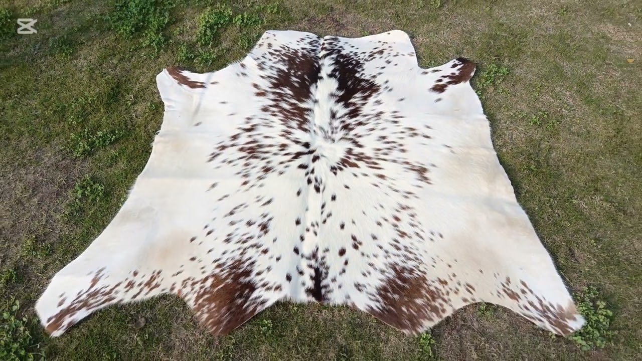 New LARGE 100% Natural Cowhide Leather RUGS Hair On Cowhide SKIN CARPET Area