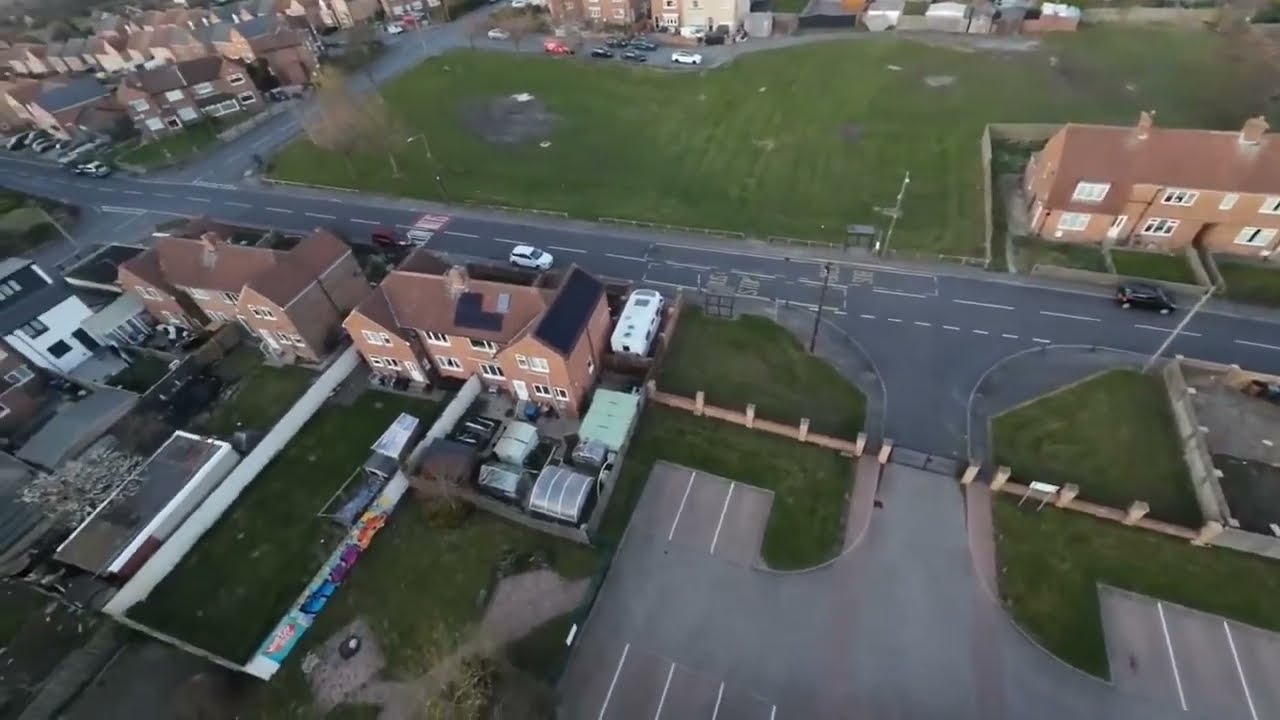 Dji Avata 2 Flying at sunset over Wheatley Hill
