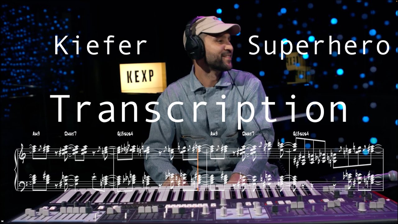 Kiefer - Superhero - Solo Transcription (Live on KEXP)