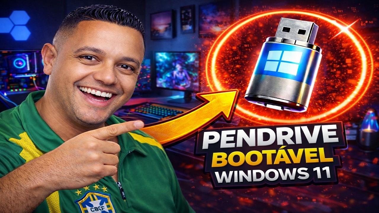 Pendrive Bootável Windows 11 2026: Tutorial Completo + Instalação Limpa