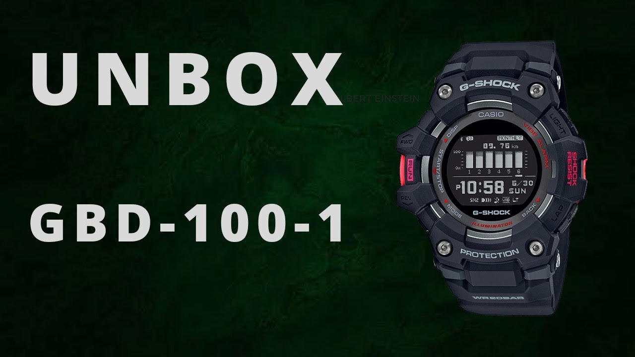 CASIO G-SHOCK G-SQUAD GBD-100