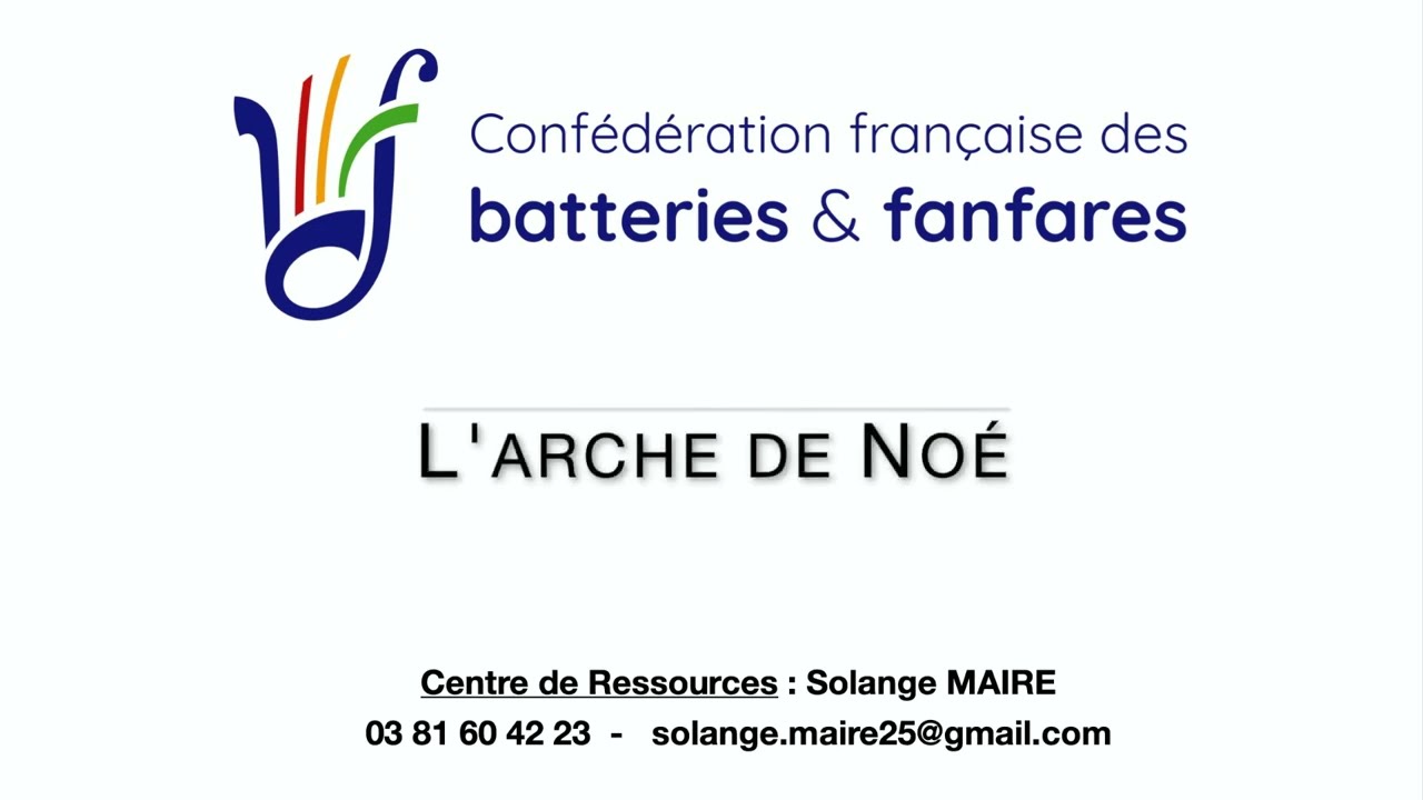 CFBF - DIVISION FÉDÉRALE - L'arche de Noé (Jean-Jacques CAPLIER)