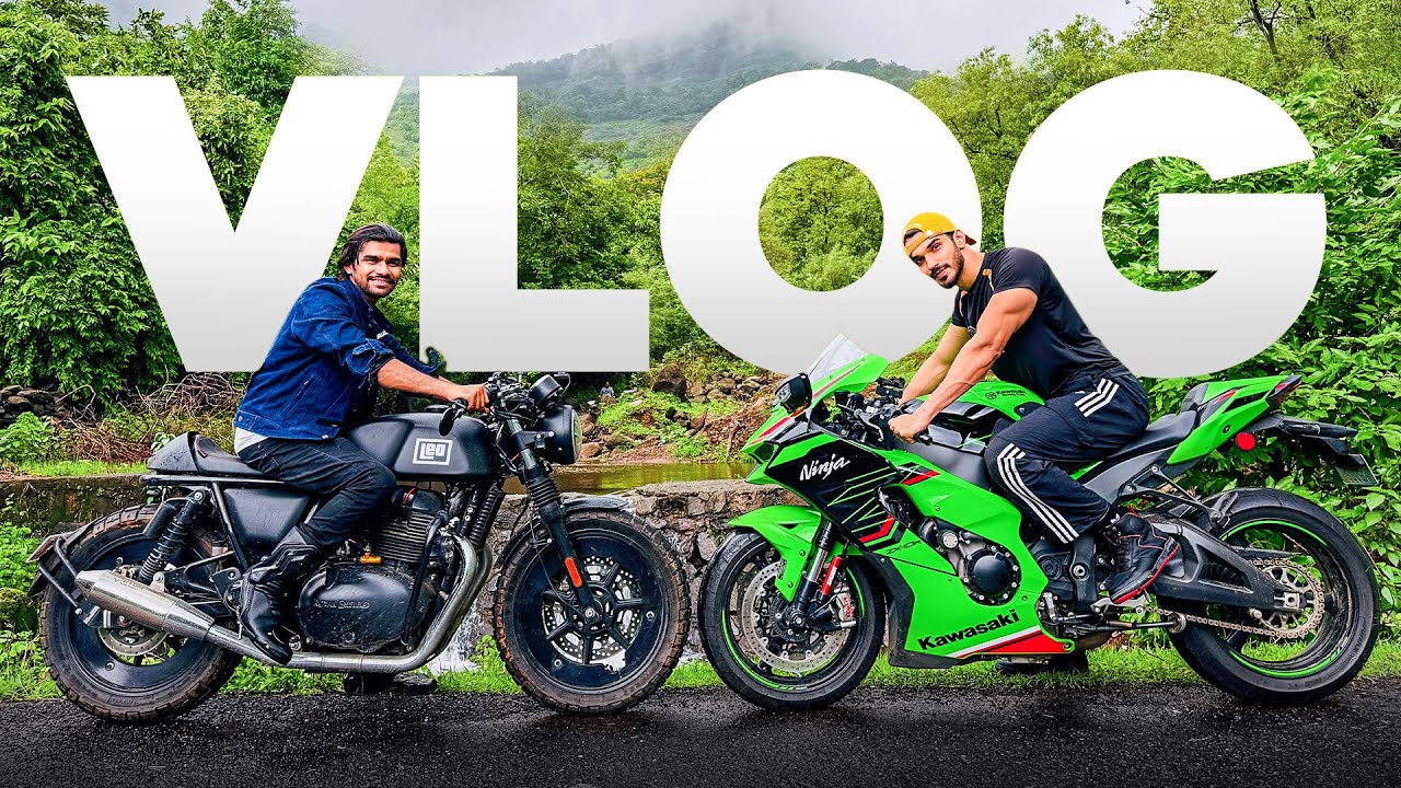 BIKING BLISS:VADA PAV ADVENTURE WITH FRIENDS - VLOG 76